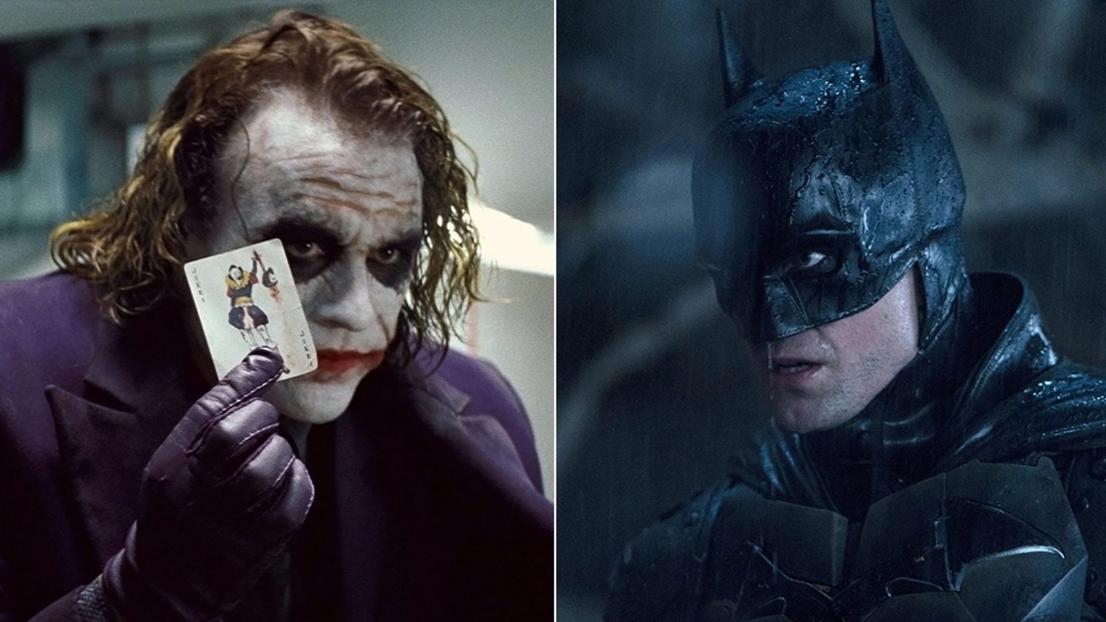 dark knight with joker